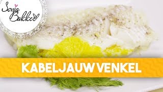 KABELJAUW VENKEL  Sonja Bakker recept [upl. by Norton703]