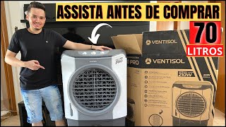 CLIMATIZADOR VENTISOL 70 LITROS Unboxing e Resenha [upl. by Gilles]