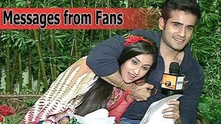 Krystle and Karan Read Messages From Fans [upl. by Mcmaster]