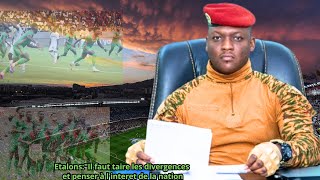 le capitaine Ibrahim Traoré Etalons Burkina Faso vs Malawi [upl. by Trillbee553]