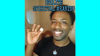 Opalite Crystal Spiritual Meaning and Properties 🌞🌟 [upl. by Arema]