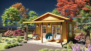 Beauty 30 SQM 5x6 M Small House Design for Smart and Stylish Living [upl. by Danyelle811]