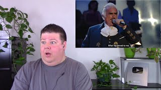 Vicente Fernández Reaction Compilation VOCAL COACH REACTS [upl. by Emmalynne719]