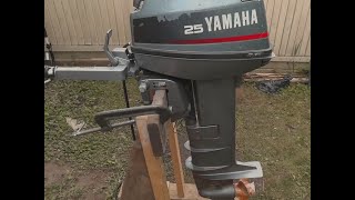 how to change water pump impeller on yamaha outboard [upl. by Tye625]