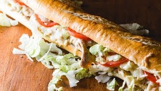 The Best Hot Chicken Club Sandwich  SAM THE COOKING GUY [upl. by Htial]