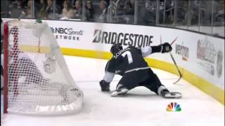 Steve Bernier Boarding on Rob Scuderi June 11th 2012 [upl. by Raf]