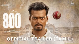 800  Official Trailer Tamil  Muthiah Muralidaran  MS Sripathy  Madhurr Mittal [upl. by Junno]