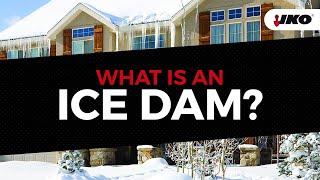 What is an Ice Dam and How Can You Prevent amp Remove It  IKO [upl. by Natehc220]