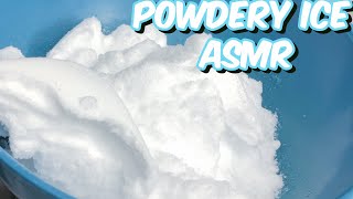 POWDERY ICE ASMR just like snow bites [upl. by Eustashe848]