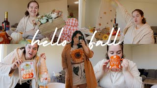 Daily vlog Decorating for fall amp making my dream coffee station [upl. by Cherie]