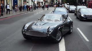 Aston Martin DB4 GT Zagato spotted on London streets [upl. by Nahttam929]