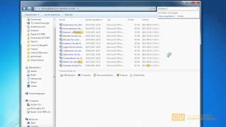 Fahnden Sie nach bestimmten Dateien in Windows 7  TUTORIAL [upl. by Hniv]