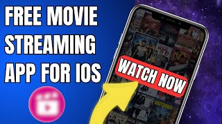 Free Movie Streaming App for iOS  App for iPhone to watch free new movies [upl. by Thurston860]