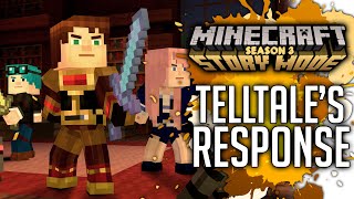 Minecraft Story Mode Season 3 Why Telltale Games Can’t do it UPDATE [upl. by Kcam766]