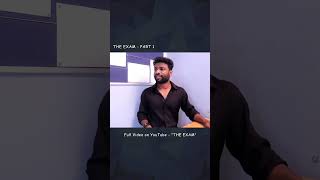 The Exam  Part 1  Full videos on YouTube exam latecomers comedy shravankotha funny [upl. by Kina]