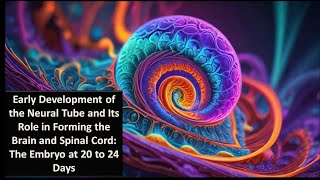 4 ENS Neural Tube and Its Role in Forming the Brain and Spinal Cord The Embryo at 20 to 24 Days [upl. by Eissel]