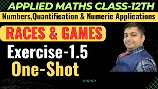 Races amp Games  Ex15OneShot  Applied Maths ml Agarwal Class12th  sushantclasses6634 [upl. by Corny]