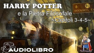 Harry Potter e la pietra filosofale  Audiolibro  Lettura e commento Cap dal 3 al 5 [upl. by Mailand]