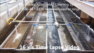 WeirWasher ACS Algae control tank cleaning [upl. by Arrac]