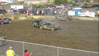 Litchfield Demolition Derby Fall 2012 Old Iron [upl. by Hpseoj248]