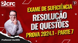 Exame de Suficiência  Resolução prova 20241 Parte 7 [upl. by Wincer]