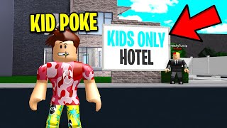 I Worked At An KIDS ONLY Hotel I FOUND ADULTS TRAPPED Roblox [upl. by Brigida335]