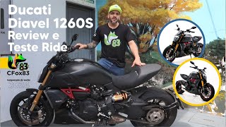 DUCATI DIAVEL 1260S  Review e teste Ride completo [upl. by Airlia]