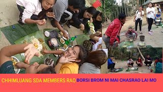 Chhimluang SDA Members rao borsi boi wo mai chasrao mo [upl. by Ajtak320]