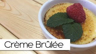 RECETA  COMO HACER CRÈME BRÛLÉE  ELYSSAS CUBBY [upl. by Idnil190]