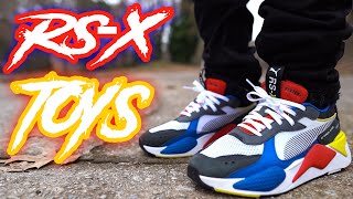 PUMA RSX quotTOYSquot REVIEW AND ON FOOT [upl. by Annaihs]