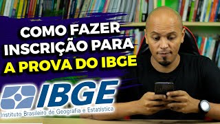 COMO FAZER INSCRIÇÃO PARA A PROVA IBGE 2023 APM E SCQ  Passo a Passo [upl. by Aiam]