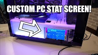 Create your own custom PC Stat Screen Super Easy [upl. by Clawson]