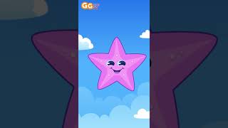 Twinkle Twinkle Little Star shorts nurseryrhymes twinkletwinkle kidssong ggkidstv [upl. by Wain]