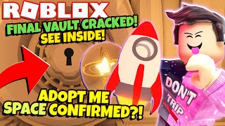 SPACE FINAL VAULT CRACKED in Adopt Me NEW Adopt Me Pet Shop Update Roblox [upl. by Gerda877]