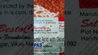 Mefenamic acid and dicyclomine hydrochloride tablets ip  Get complete information in this video [upl. by Einnol437]