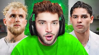 Adin Ross Jake Paul amp Ryan Garcia Discuss Recent Allegations [upl. by Lannie]