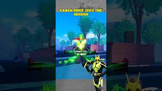 Zero One henshin shorts roblox kamenrider [upl. by Barthel]