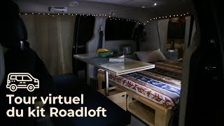 Présentation des fonctionnalités du kit de conversion pour minivan Roadloft [upl. by Ahsirk]