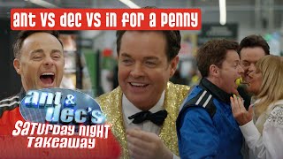 Ant and Dec compete in the return of In For A Penny  Saturday Night Takeaway [upl. by Yremrej]