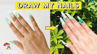 Recreating my subscriber’s nail designs 💅🏻 [upl. by Houghton781]