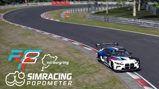 rFactor 2 Nordschleife in 745752 with BMW M4 GT3  Setup for LFM [upl. by Belsky]