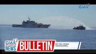 G7 leaders nababahala sa paggamit ng China ng water cannons at  GMA Integrated News Bulletin [upl. by Bernie]