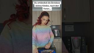 Du entdeckst die Brotdose deines Kindes nach den Ferien🙈😂 ferien kinder shortvideo comedy [upl. by Jessika]