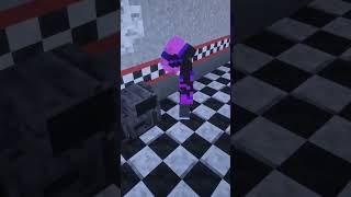 FNaF Minecraft Chisels amp Bits Build  West Hall  Short minecraft fnaf fivenightsatfreddys [upl. by Perlman]