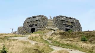 Jubilee Tower Moel Famau Wales [upl. by Bridge]