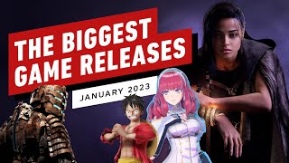 The Biggest Game Releases of January 2023 [upl. by Anerol995]