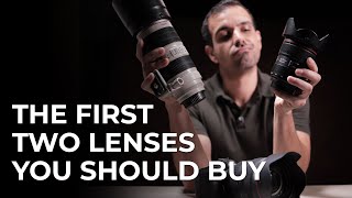 The First Two Lenses You Should Buy amp How to Use Them 2470 amp 70200 [upl. by Irahk]