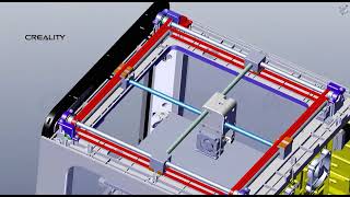 Service tutorial CR  200B replace X and Y axis belt [upl. by Risay]