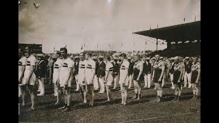 Pirmās olimpiskās spēles kur plīvo Latvijas karogs  1924 gads Parīze  Sporta Studija [upl. by Anitnerolf]