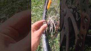 How to set cycle tyre in just 30 seconds shorts tranding [upl. by Vi]